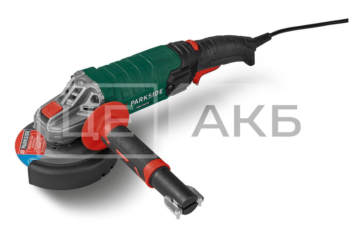 ШЛІФМАШИНА КУТОВА PARKSIDE Ø125MM 1200W 3000-12000 ОБ/ХВ PWS125I8