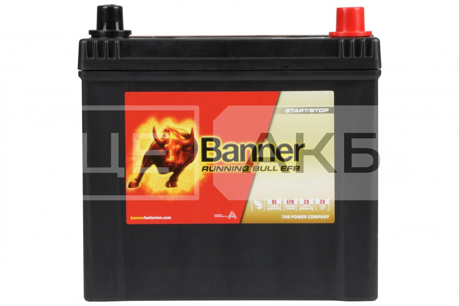 АКУМУЛЯТОР 12V 65AH 550A R+ RUNNING BULL EFB 233*173*225MM EFB56515