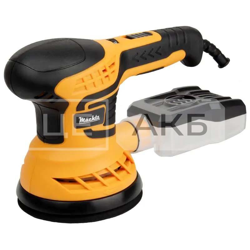 ШЛІФМАШИНА ЕКСЦЕНТРИКОВА MACHTZ 500W Ø125MM 6000-13000 ОБ/ХВ MOS500VS