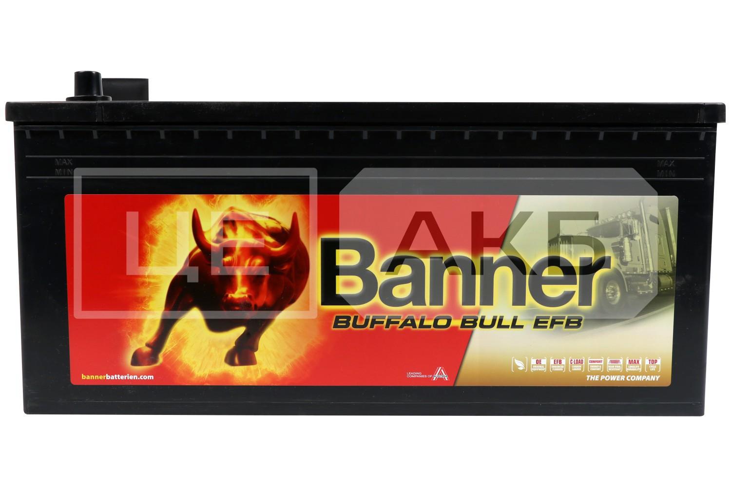 АКУМУЛЯТОР 12V 240AH 1200A EN BUFFALO BULL EFB L+  517*273*240MM  (ПІДМІННИЙ ФОНД) EFB74017